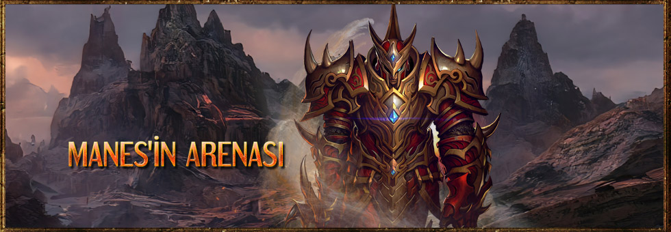 Manes'in Arenası Etkinliği Banner